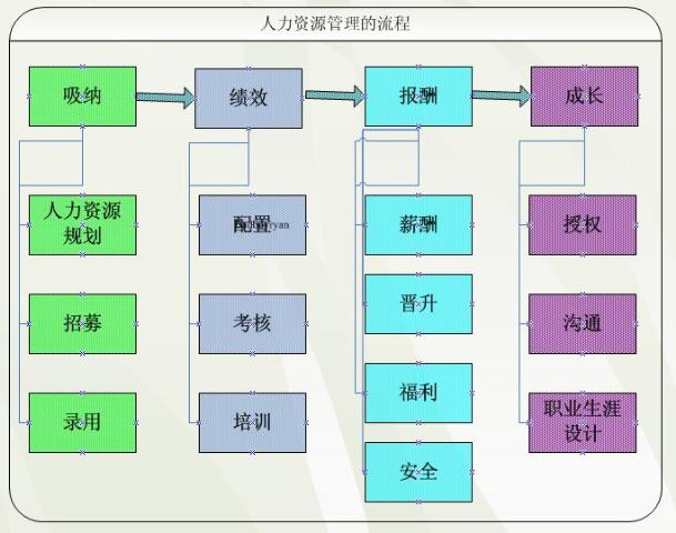 人力資源的流程