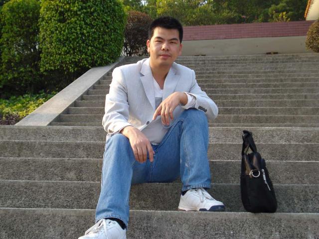 與爸媽一起進香時的照片