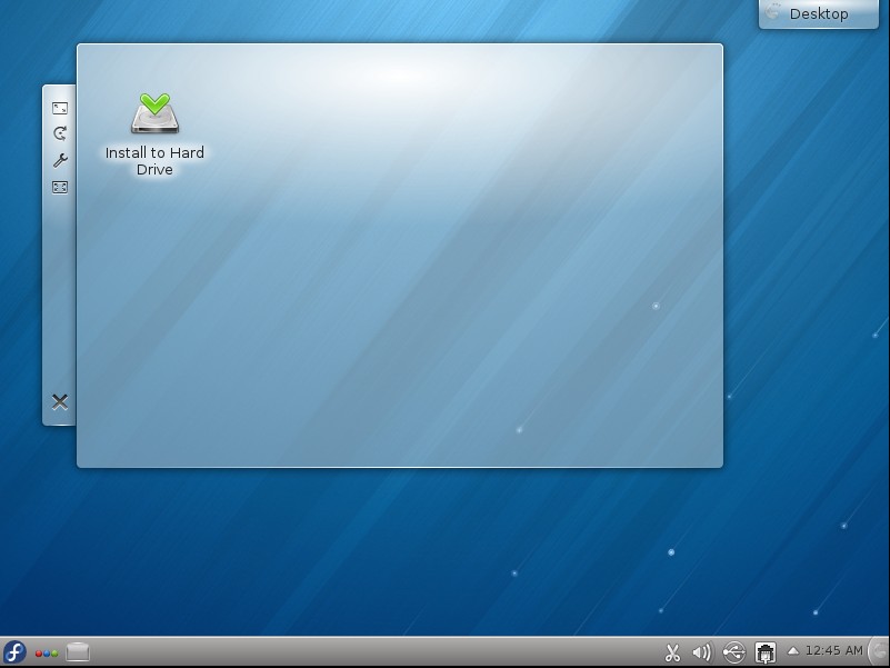 Fedora18 KDE LiveCD