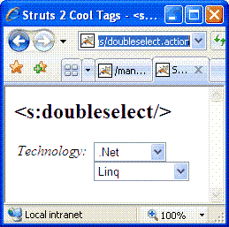 doubleselect.jsp頁(yè)面