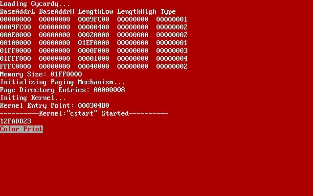 加了新的函數的Kernel