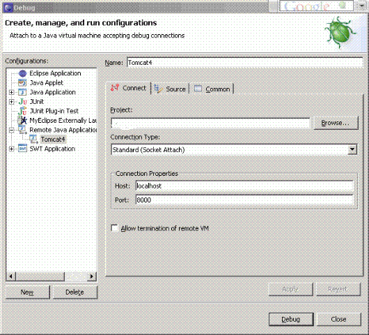 Eclipse Remote Debug